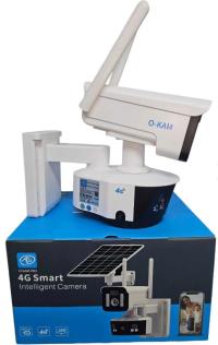 O-KAM-3920 4G 3MP+3MP  SOLAR Dual Lens PTZ Camera GUNEŞ PANLLİ SOLAR OKAM  1 HERAKETLI  1 SABİT 2 ADET  KAMERAYA SAHİP 